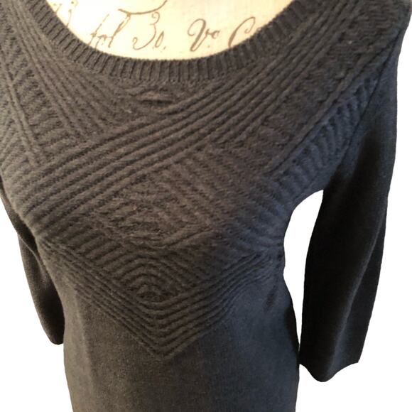 Mossimo Knit Sweater dress gray size Small Fall Winter Target - Picture 3 of 5